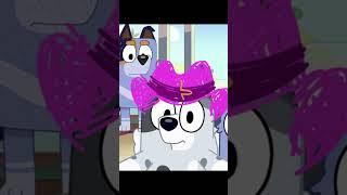 Muffin's Cowboy Hat | Bluey - Faceytalk | S03E23 #shorts #bluey #bingo #muffin