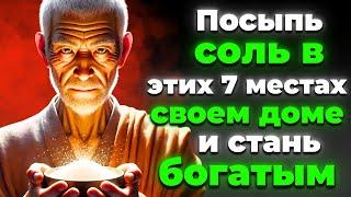 Положи СОЛЬ в Эти 7 МЕСТ В Твоём Доме и УВИДЬ, что Произойдёт После!  | Буддийские УЧЕНИЯ