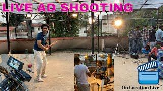 Life of an Actor | How we shoot in Delhi | Live Ad Shoot | Walk High