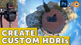 How To Create Custom HDRIs For Blender