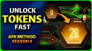 How To Unlock Battle Tokens Fast While AFK in Season 4 MW3