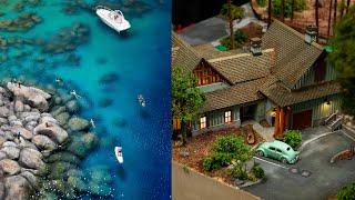 Minibricks: Ultra Realistic Water Surface / LAKE TAHOE USA Miniatures Museum / Anycubic Kobra 2 Max