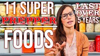 Don't Get Caught Without These 11 Prepper Foods Stockpile NOW! • Ultimate Long-Lasting Prepper Foods