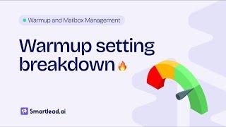 Cold Email Warmup Settings For High Deliverability