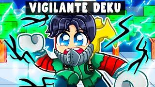 UNLOCKING The NEW VIGILANTE DEKU MOVESET In Roblox STRONGEST BATTLEGROUNDS!