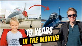 Flying a Fighter Jet for the First Time