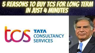 TCS - Tata Consultancy Services - 5 Reasons to buy TCS for Long Term - TCS Dividend - Safe Stock