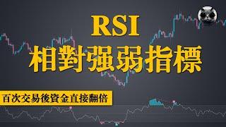 百次交易後資金直接翻倍，RSI指標背離策略深度解析，股市交易勝率提升秘籍 | 老貓與指標