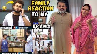 My Family Hilarious Reactions To My Cringe Tv Drama!  So Embarrassing! 