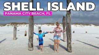 Exploring Shell Island, The BEST Beach in Panama City Beach, Florida! ️🩴