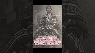 Photos Native American women before the govt reclassified them as Negroes #aboriginal #indigenous