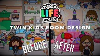 Twin Kids' Room Design - Toca Life World