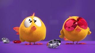 Diamantes da Chicky | Onde está Chicky? | Pintinha amarelinho | Coleção desenhos animados Infantil