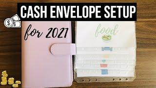 My Cash Envelope Setup For 2021 | Cash Envelope System UK