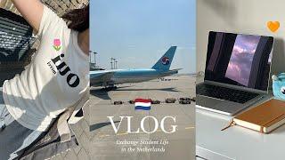  Vlog 네덜란드 교환학생 입국 브이로그 | 다 울었니? 이제 할 일을 하자 | 유럽 쉐어하우스 자취, 유럽 열쇠 문 여는 법, 알버트 하인, 액션 장보기