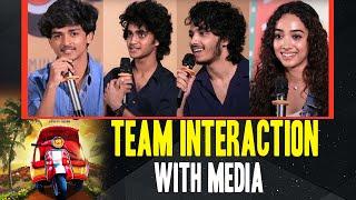 Team Interaction with Media | Tuk Tuk Teaser Launch Event | Roshan | Karthikeyaa | Ybrant News