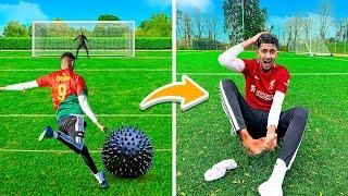 I Attempted The Weirdest Football Challenges