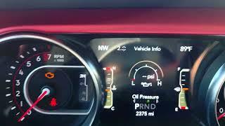 2021 Jeep Gladiator Oil Light Reset