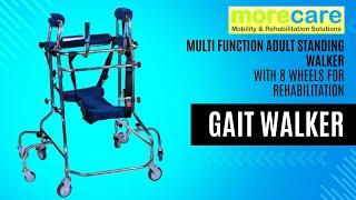 Morecare Multi Function Adult Standing Walker - Comprehensive Gait Rehabilitation Review