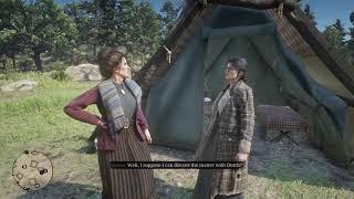 Old Hag Grimshaw Wants Abigail To Prostitute Herself Again And She Refuses - Red Dead Redemption 2