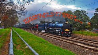 Steamrail Victoria's Snowtrain Feat R761 R711