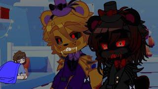 Micheal meets Nightmare & Nightmare Freadbear ○||GregMike(Not a ship!)/Gregbot||○ ||Willry||