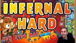 Infernal Hard - New BTD6 Map and Hero Skin!!