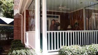 Clear Plastic Panels To Winterize Three Season Porch