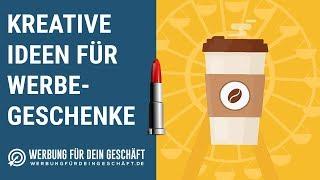 Kreative Ideen für Werbegeschenke