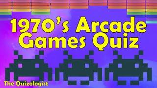 Name the 1970s Arcade Games quiz