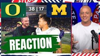 Oregon Beats Michigan - Josh Pate Rapid Reaction