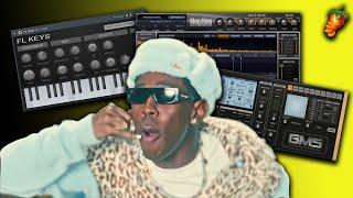 How Tyler, The Creator Makes His Beats From Scratch Using ONLY Stock FL Studio Plug-ins