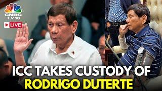 LIVE: Former Philippine President Rodrigo Duterte in Hague Prison Ahead of ICC Trial | Manila | N18G