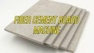 House Prefabricated Fiber Cement Board Machine,Calcium Silicate Board Manufacturing Machine