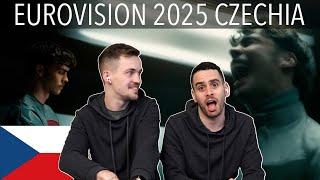  CZECHIA EUROVISION 2025 REACTION - ADONXS - KISS KISS GOODBYE - JURAVISION