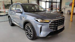 2023 JETOUR X70 PLUS Light Blue Color | Exterior and Interior Walkaround