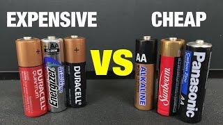 Expensive Batteries vs Cheap Batteries!