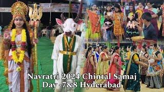 Vlog #241 Navratri Day - 7 & 8 Chintal Samaj Umiyadham Hyderabad