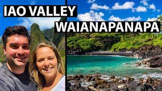 Iao Valley and Waianapanapa State Park (+ Lunch from Tinroof Maui)