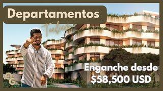  PROPERTY TOUR TULUM  I Departamentos cerca de Av Coba y Centro Comercial desde $195,000 USD 