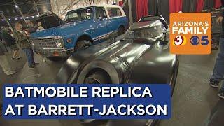 Cars from movies like Gone in 60 Seconds and Batman (1989) at Barrett-Jackson