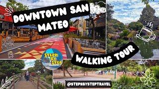 Downtown San Mateo, California: Hidden Gems of Silicon Valley SF Bay Area 4K Walk