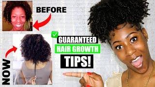 I GUARANTEE YOUR NATURAL HAIR WILL GROW IF YOU WATCH THIS!!