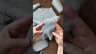 До стирки/после стирки #вязание #вязаниеспицами #спицами #knitting #knit #knitted #knittingsweater