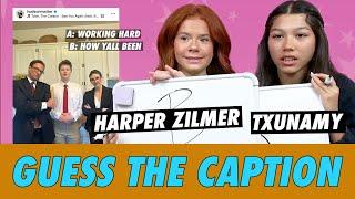 Txunamy vs. Harper Zilmer - Guess The Caption