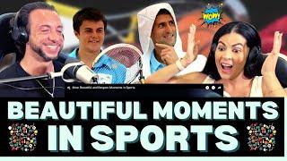 WHEN HUMANITY MEETS COMPETITION! First Time Reacting To Most Beautiful and Respect Moments in Sports