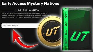 *CONFIRMED NATIONS*  How to Complete Early Access Mystery Nations Objectives in EA FC 25