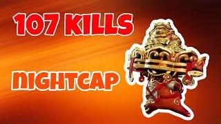 107 kills with the nightcap in pvz bfn