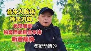 音乐人陈伟抨击刀郎，北京老哥拍案而起直言不讳，听着痛快