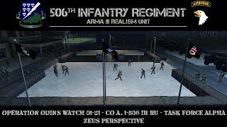 506th IR RU: Operation Odin's Watch 01-21 - Task Force Alpha - Zeus Perspective